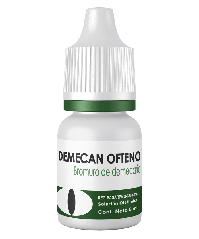 Santgar Demecan Ofteno Antiglaucomatoso Anticolinesterásico para Perros y Gatos, 5 ml