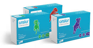 Elanco Onsior Antiinflamatorio para Perros, 10 mg, 20 mg y 40 mg, 7 tabletas