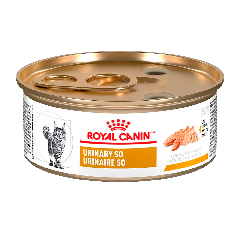Royal Canin Prescripción Alimento Húmedo Urinary SO Feline para Gato, 0.145g