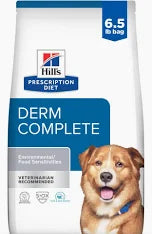 Hills Prescription Diet Derm Complete Alergias Ambientales para Perro, 2.9 kg y 10.8 kg
