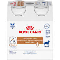 Royal Canin Icu Alimento Liquido Gastrointestinal Low Fat Para Perros Bajo en Grasa (4 PacK)