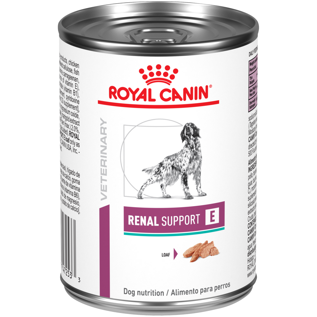 Royal Canin Prescripción Alimento Húmedo Renal Support E Canine para Perro, 385 g