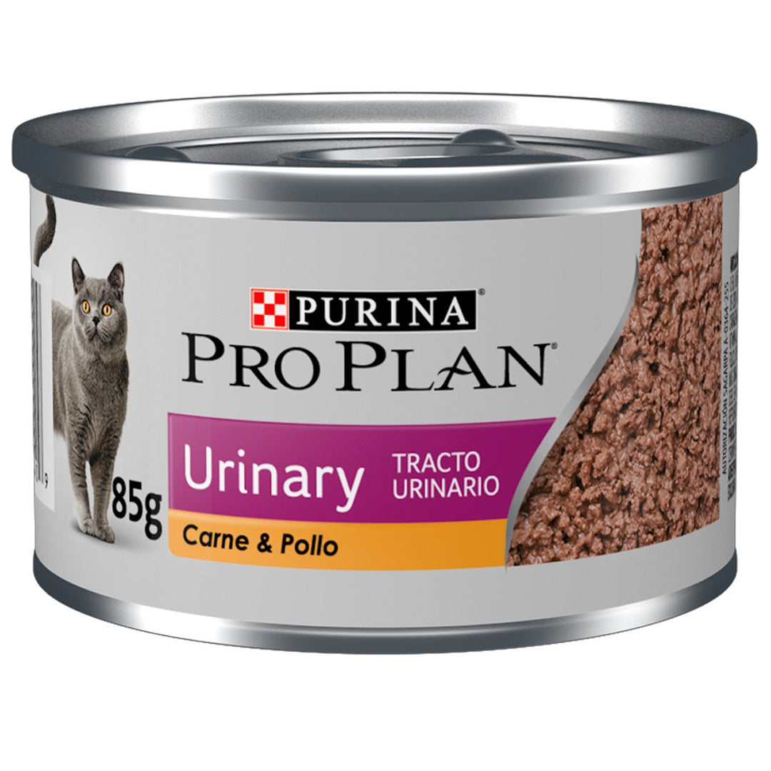 Pro Plan Alimento Húmedo para Gato Adulto Urinary Receta Carne y Pollo 85 g