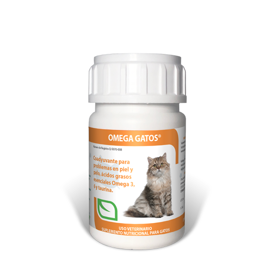 Ruiland Omega Gatos para Piel Y Pelo Ácidos Grasos, 60 Tabs