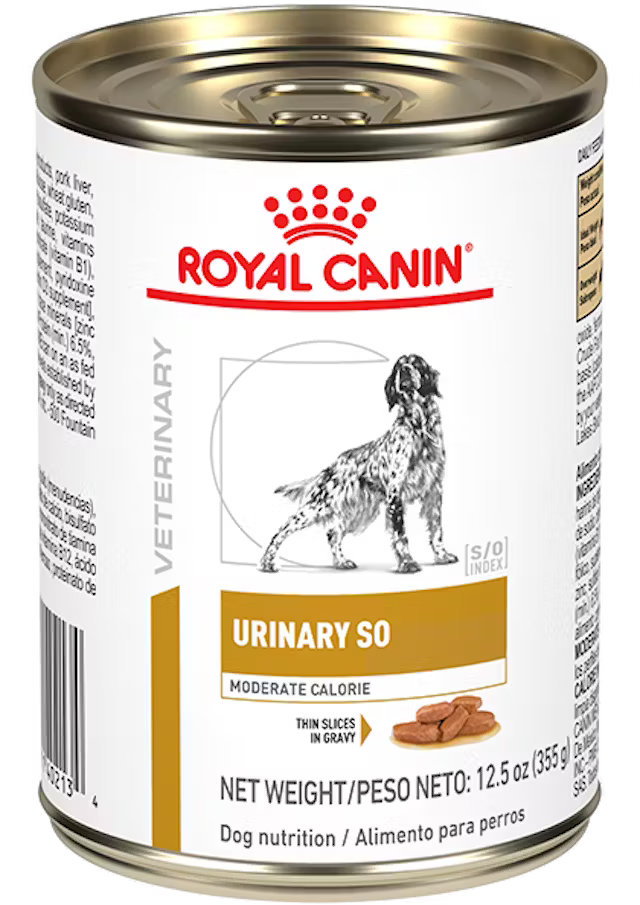 Royal Canin Prescripción Alimento Húmedo Urinary So Mod Cal MIG para Perro, 368 g