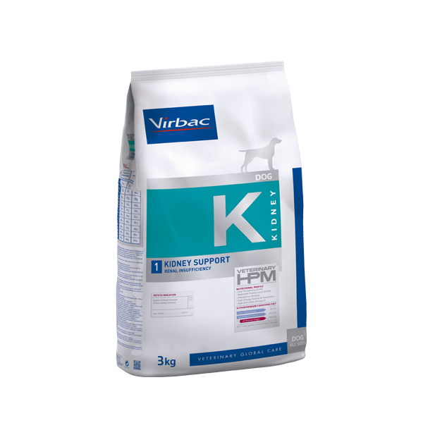 Virbac Alimento Seco Dog Kidney Support para Perro, 3 kg y 12 kg