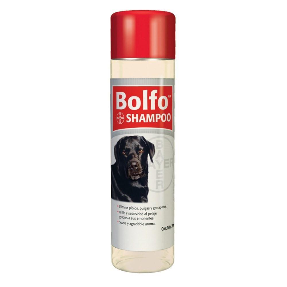 Bayer Bolfo Shampoo Antipulgas Piojos y Garrapatas para Perro y Gato, 350 ml