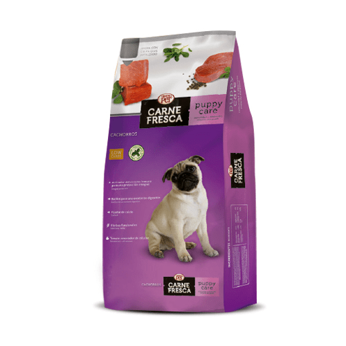 Gran Pet Carne Fresca Alimento Seco Para Perro Puppy Care Todas Las Razas, 2 kg, 4 kg y 15 kg