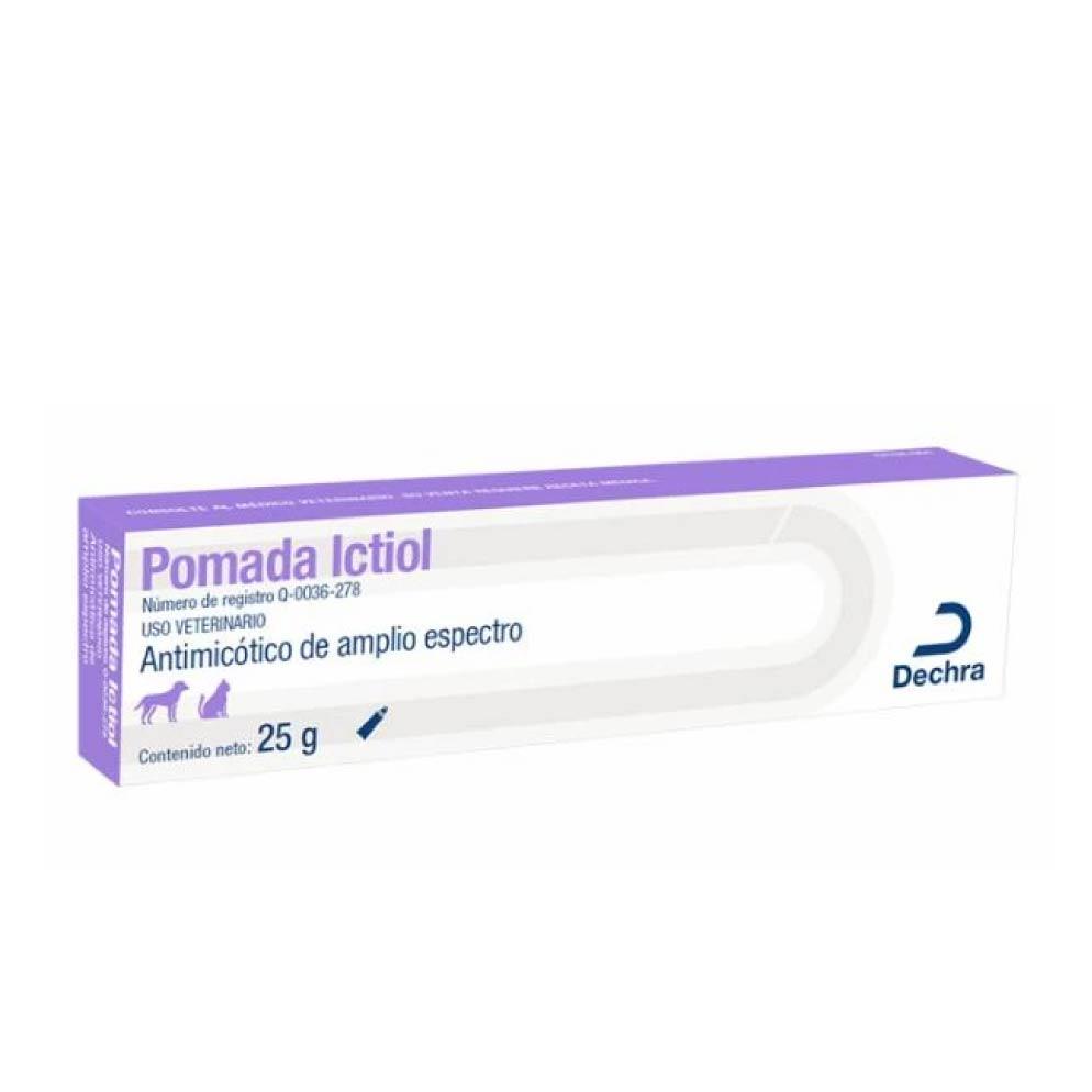 Dechra Pomada Ictiol Antimicótico de Amplio Espectro, 25 g