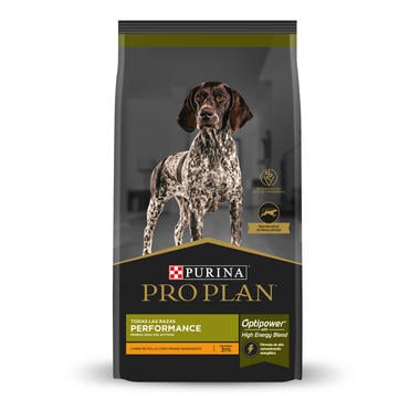 Pro Plan Optipower Performance Alimento Seco para Perro Adulto Todas las Razas Receta Pollo y Arroz, 13 kg