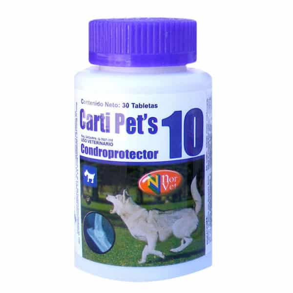 Norvet Cartipet’s 10 para Perro, 30 tabletas
