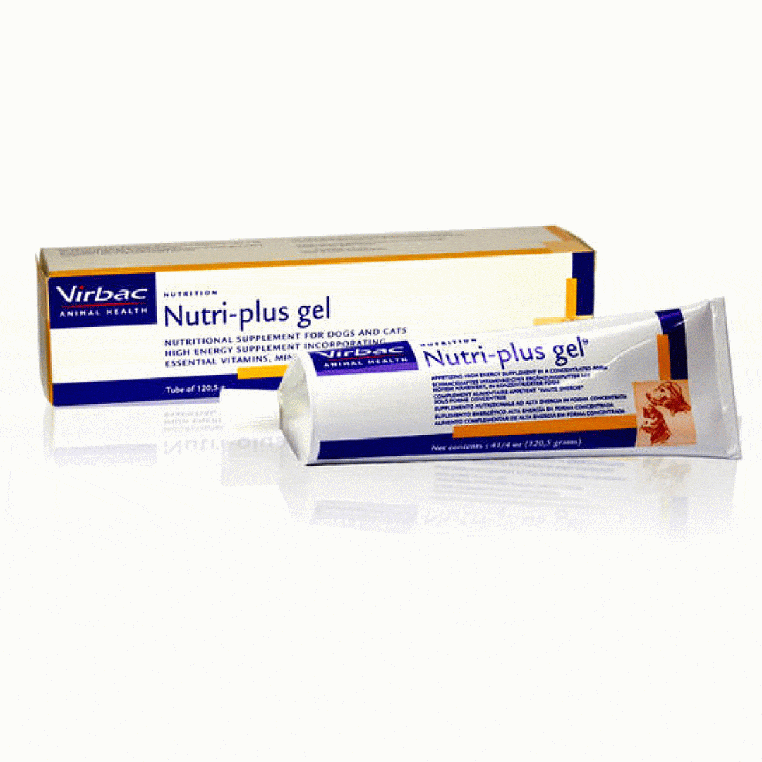 Virbac Nutriplus Gel Suplemento Alimenticio para Perro/Gato, 120.5 g