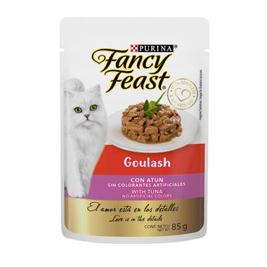 Purina Fancy Feast Alimento Húmedo Goulash Receta Atún, 85 g