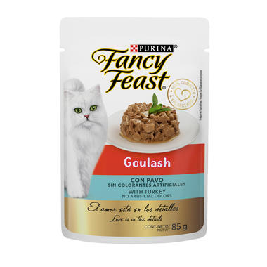 Purina Fancy Feast Alimento Húmedo Goulash Receta Pavo, 85 g