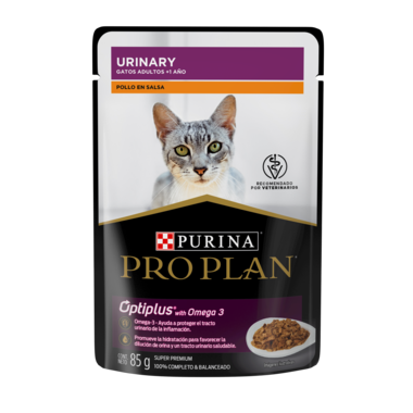 Pro Plan Alimento Húmedo Urinary para Gato Adulto Receta Pollo en Salsa, 85 g
