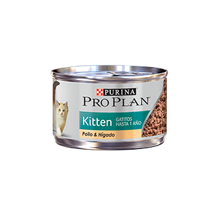 Pro Plan Alimento Húmedo para Gatito Receta Pollo e Hígado, 85 g
