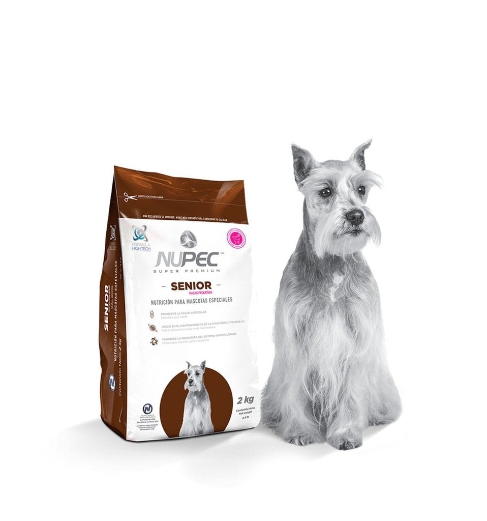 Nupec Alimento Seco para Perro Senior Raza Pequeña