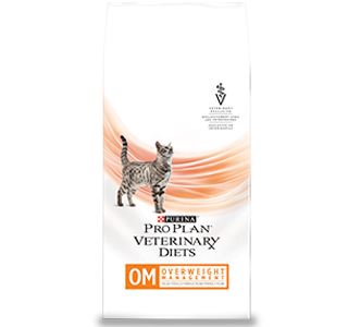 Pro Plan Veterinary Diets Alimento Seco Overweight Management OM para Gato, 2.72 kg
