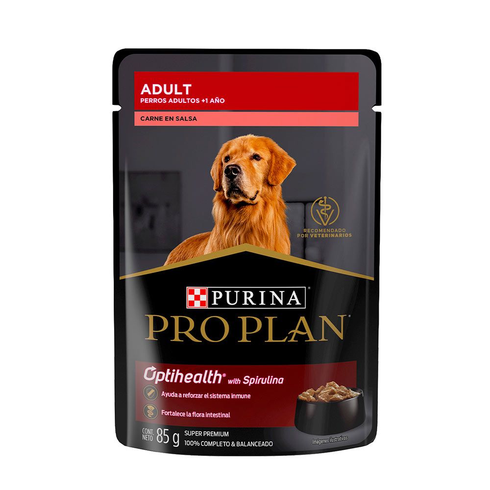 Pro Plan Alimento Húmedo Para Perro Adulto Receta Pollo en Salsa 85g
