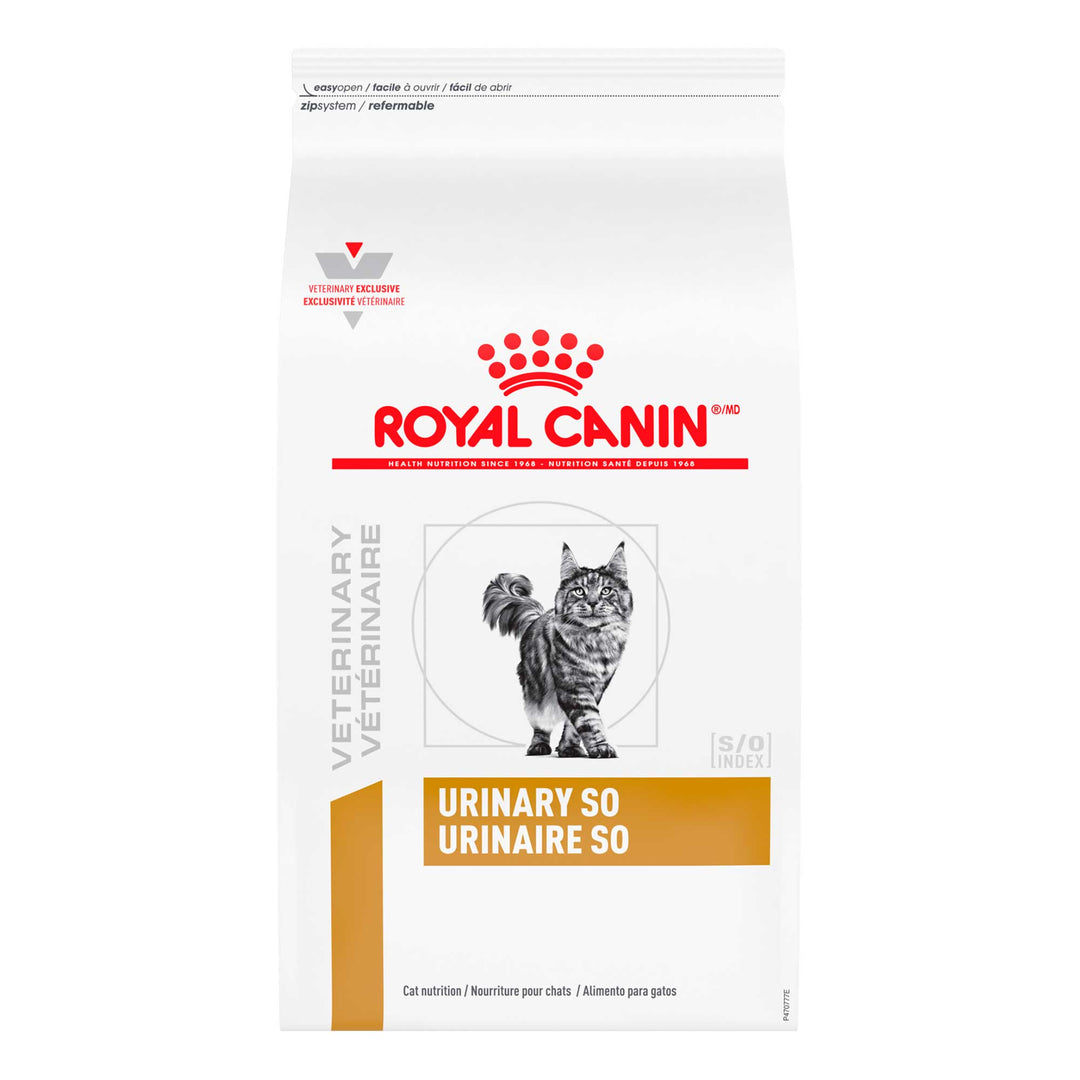 Royal Canin Prescripción Alimento Seco Urinary SO Feline para Gato, 3.5 kg y 8 kg