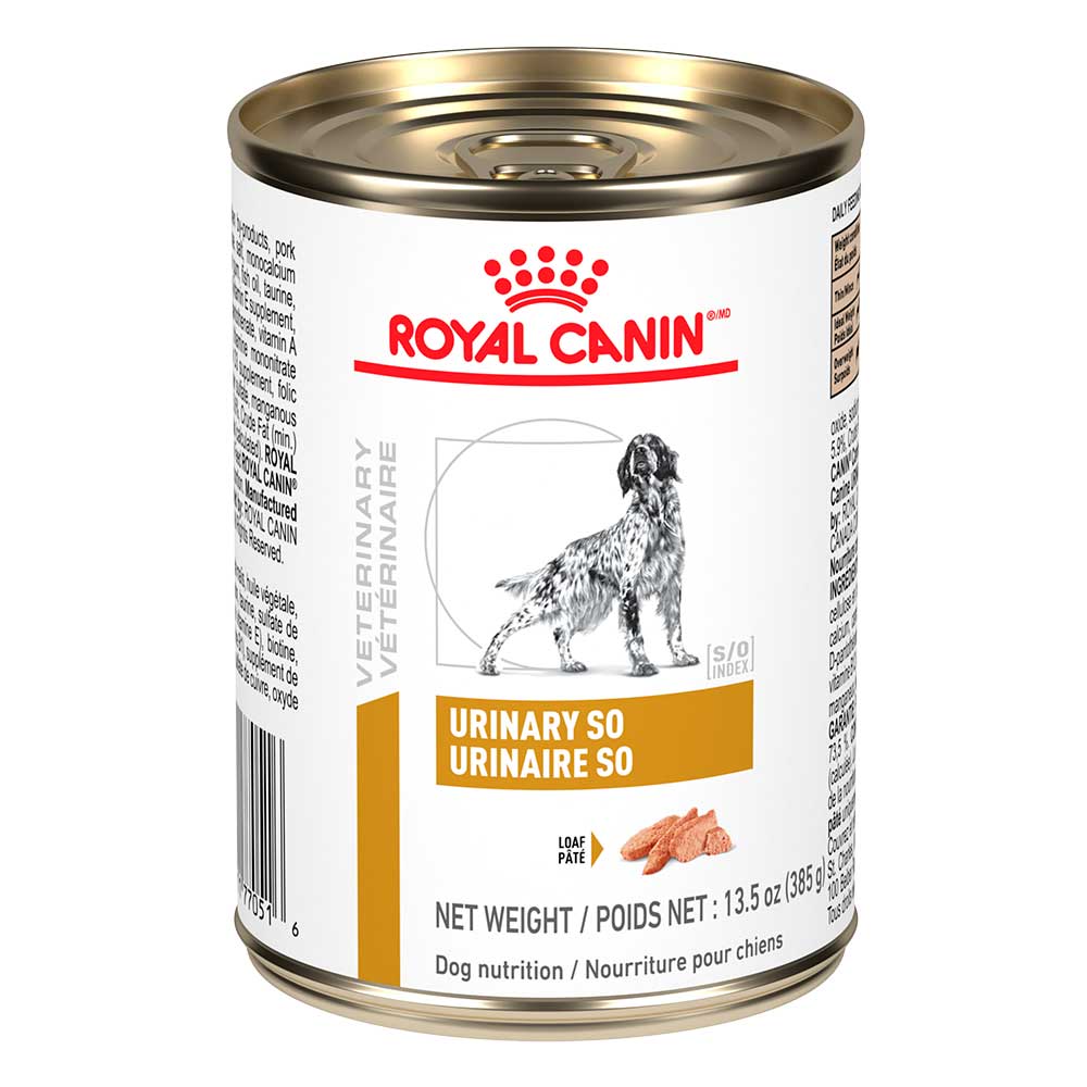 Royal Canin Prescripción Alimento Húmedo Urinary SO Canine para Perro, 385 g