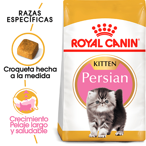Royal Canin Alimento Seco Persian Kitten para Gatito, 1.36 kg
