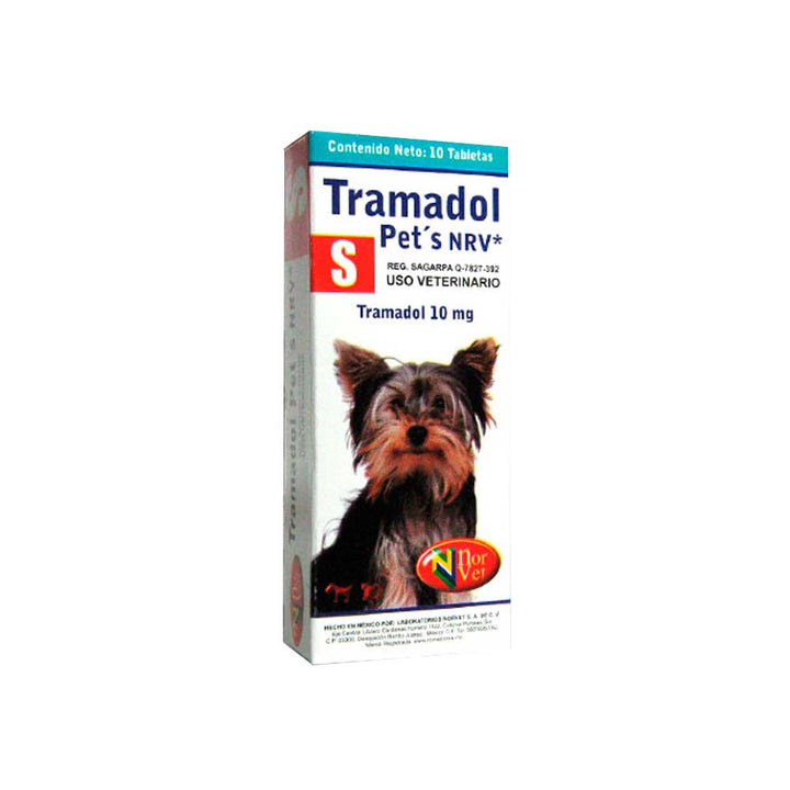 Norvet Tramadol Pet’s Analgésico para Perro, 10 tabletas