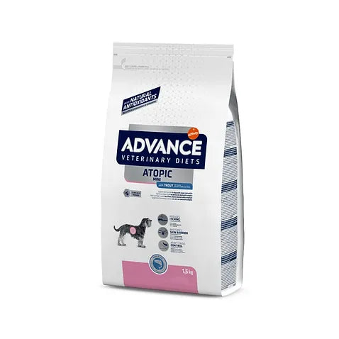 Advance Alimento Seco Atopic Mini para Perro, 1.5 kg