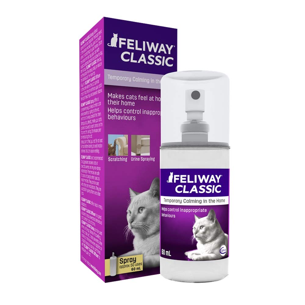Ceva Feliway Classic Spray con Efecto Calmante para Gato, 60 ml