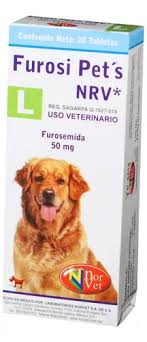 Norvet Furosi Pets para Perro, 20 tabletas
