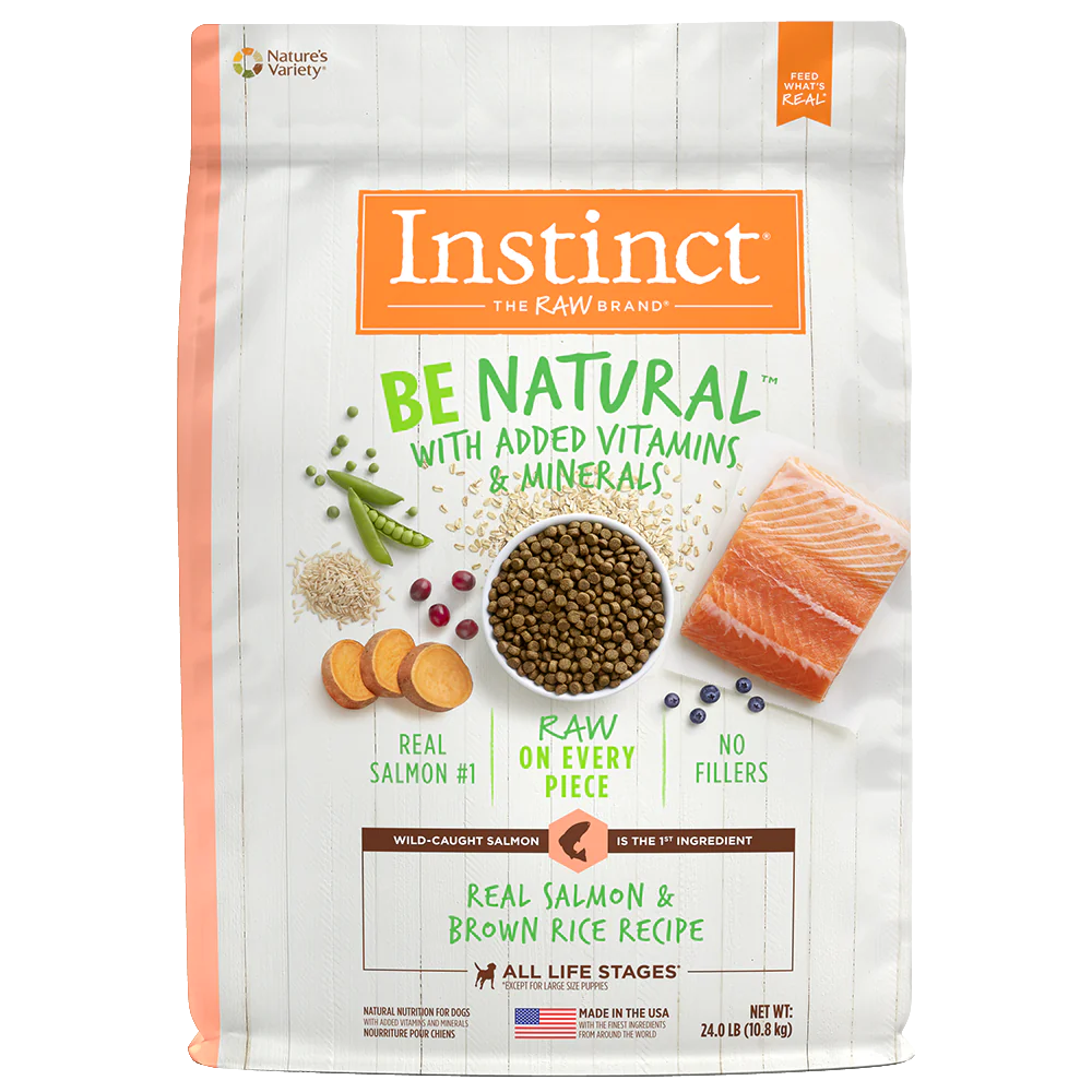 Instinct Be Natural Alimento para perro con Carne de Salmón (Producto disponible 48 hrs después de realizar el pedido)