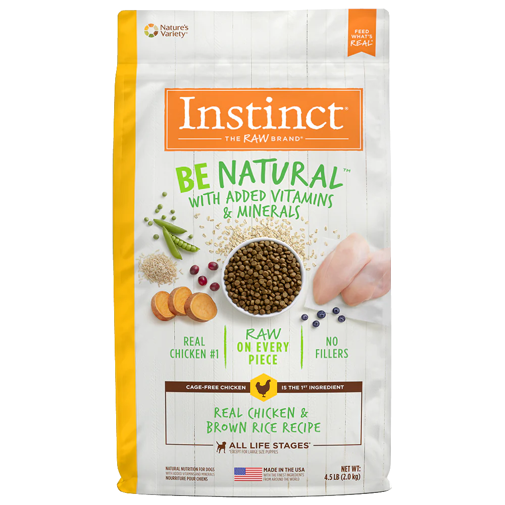 Instinct Be Natural Alimento para perro con Carne de Pollo (Producto disponible 48 hrs después de realizar el pedido)