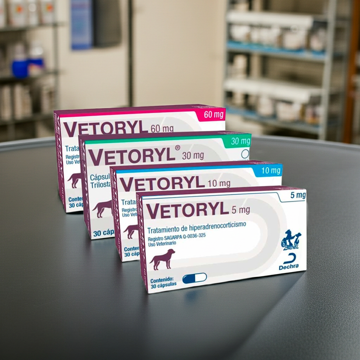 Vetoryl Dechra para Perros | Síndrome de Cushing | 5 a 120 mg
