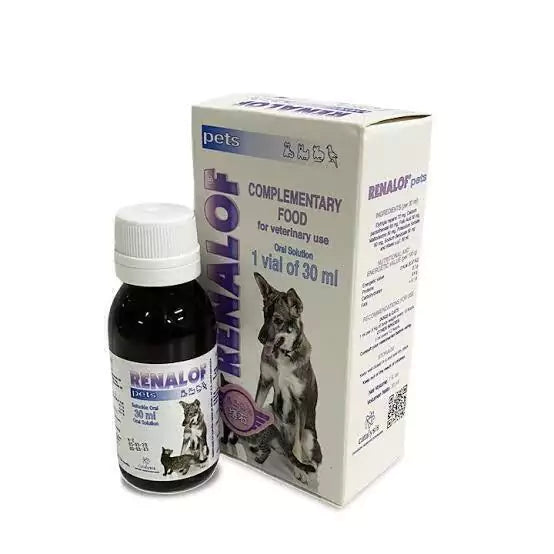 MederiLab Suplemento Nutricional Renalof Pets para Perros y Gatos, 30 ml y 150 ml