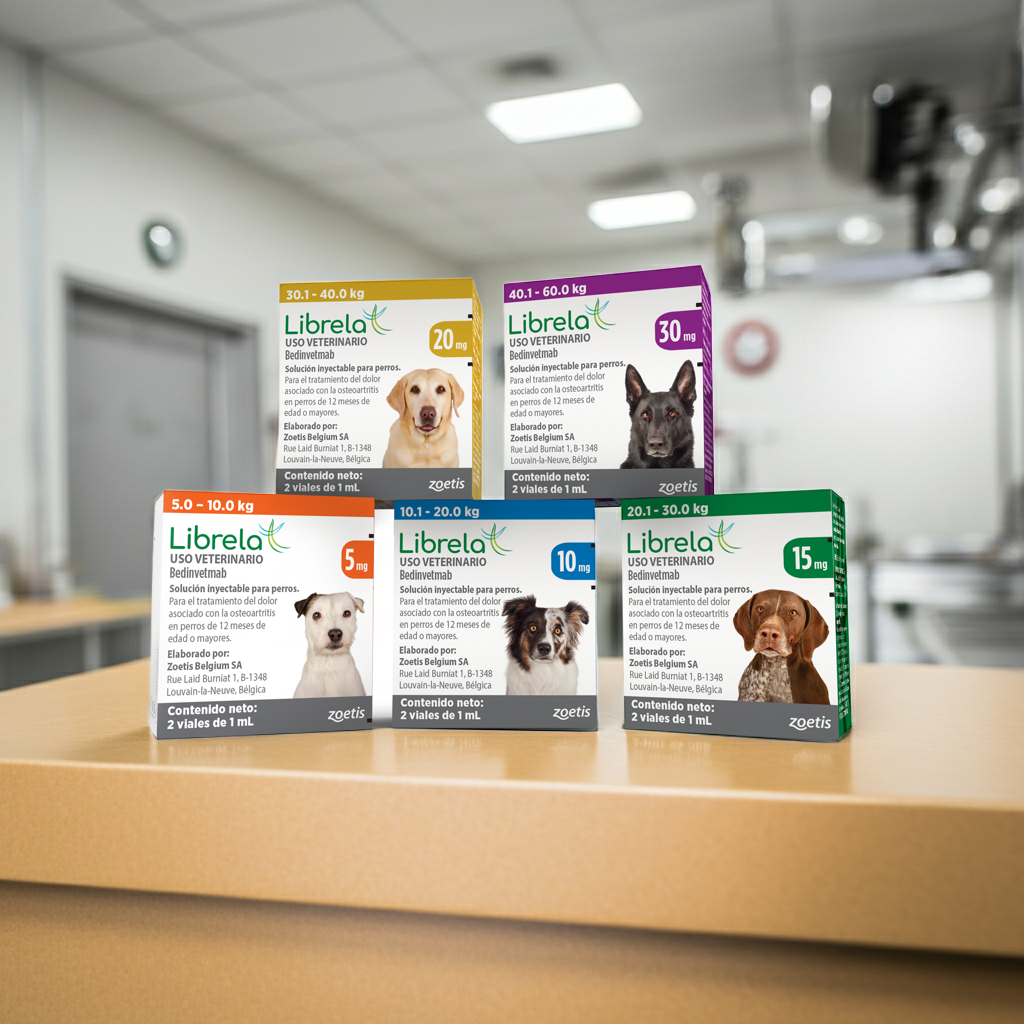 Zoetis Librela Perros 5-30 mg (2 viales) | Alivio del Dolor Articular Canino