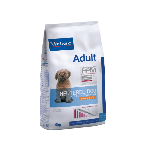 Virbac Alimento Seco Adult Neutered Dog Small & Toy para Perro Adulto Raza Pequeña 3 kg y 7 kg