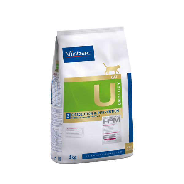 Virbac Alimento Seco Cat Urology Dissolution & Prevention para Perro, 3 kg y 7 kg