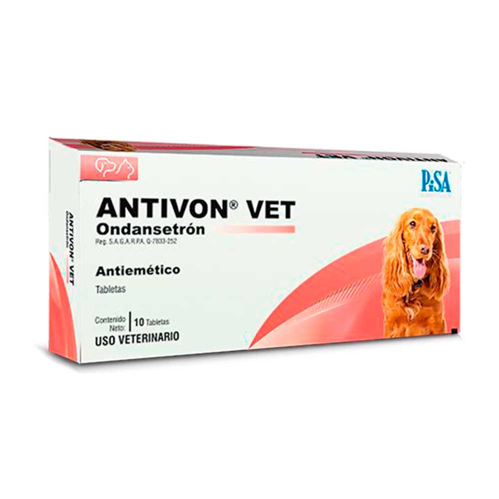 Pisa Antivon Vet Antiemético para Perro, 10 tabletas