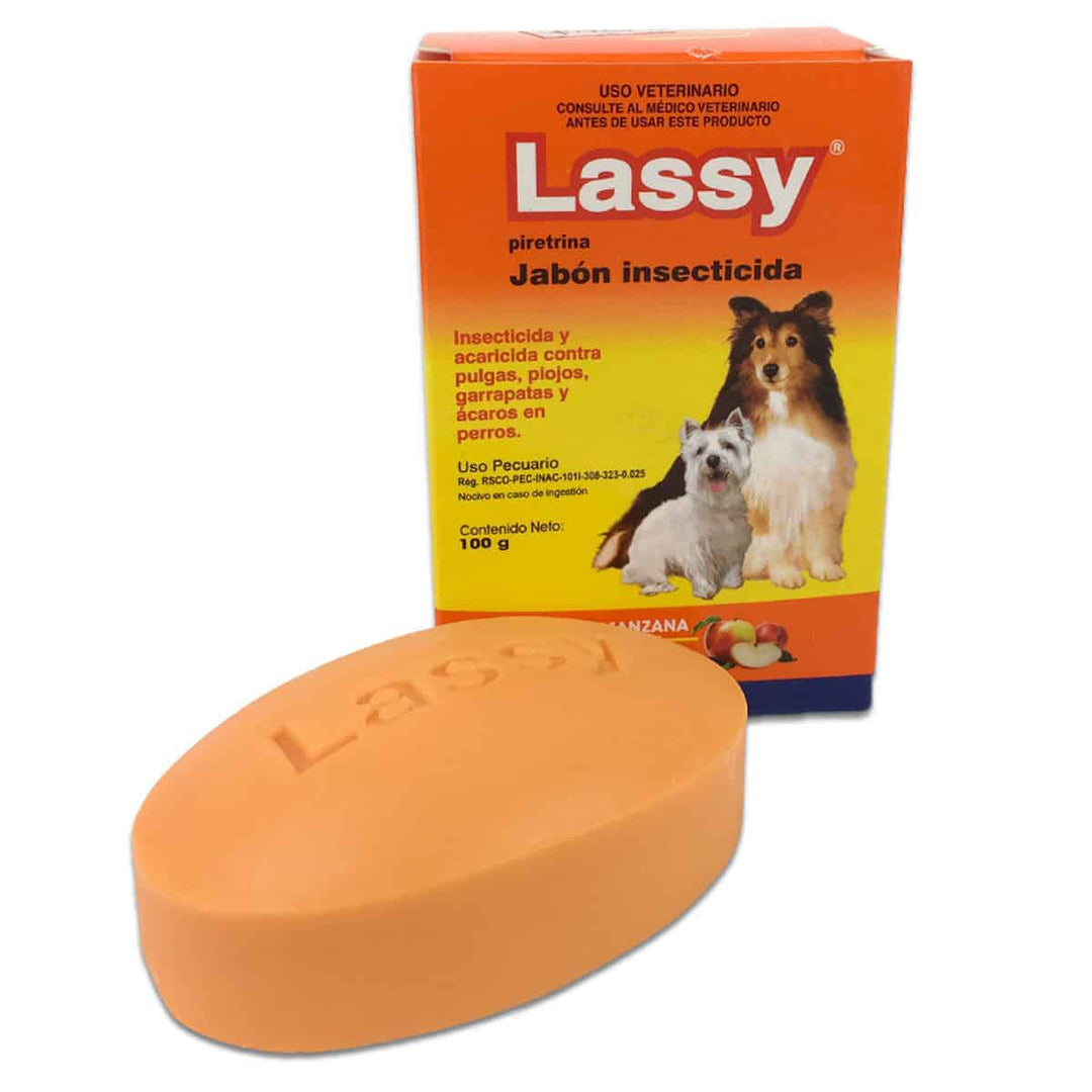Holland Lassy Jabón Insecticida para Perro, 100 g