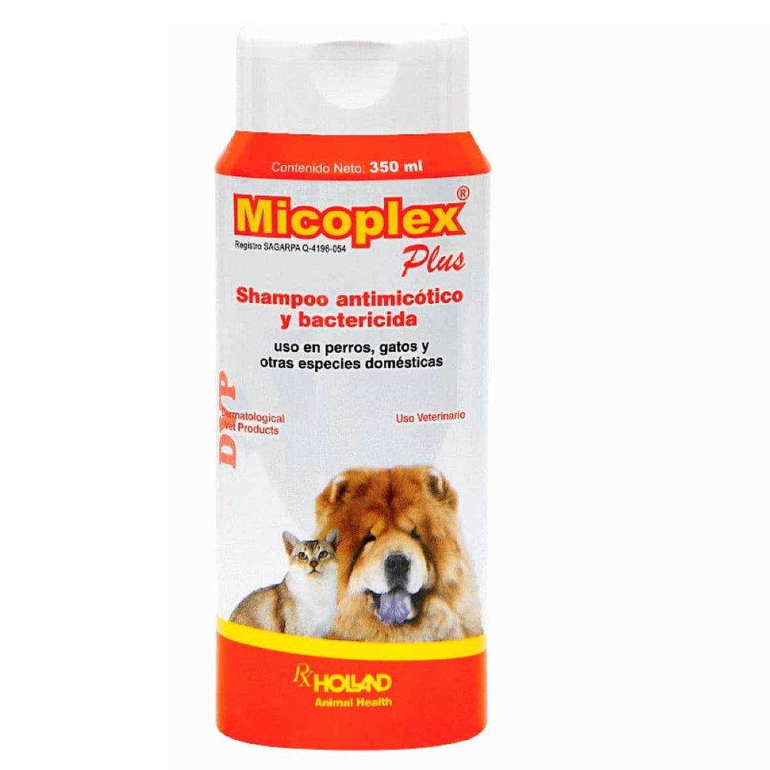 Holland Micoplex Plus Shampoo para Perro/Gato, 350 ml