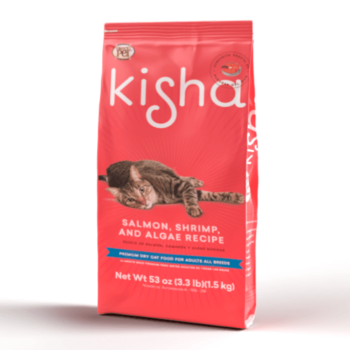 Grand Pet Kisha Alimento Seco para Gato Adulto, 1.5 kg y 12 kg