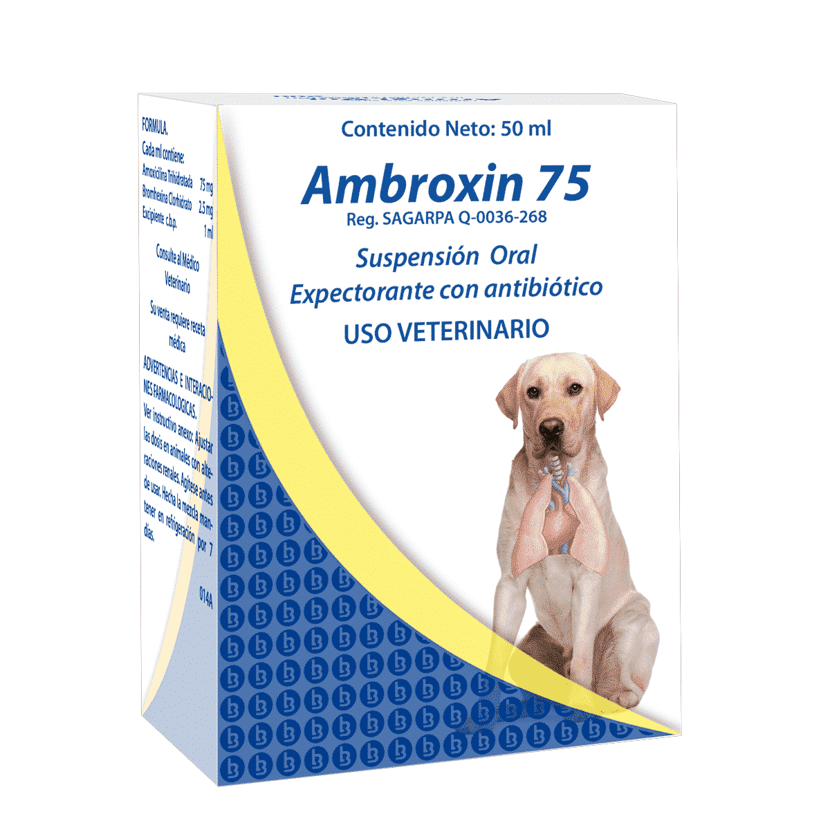 Ambroxin Brovel Ambroxin 75 para Perro, 50 ml – HappyVet México