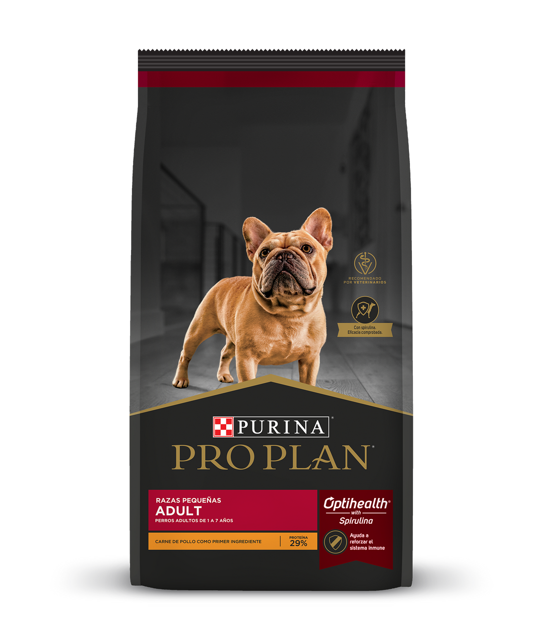 Pro Plan Optihealth Alimento Seco para Perro Adulto Raza Pequeña Receta Pollo y Arroz, 1 kg, 3.5 kg y 7.5 kg