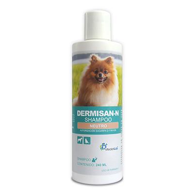 Mederilab Dermisan N Shampoo Neutro para Perro/Gato, 240 ml