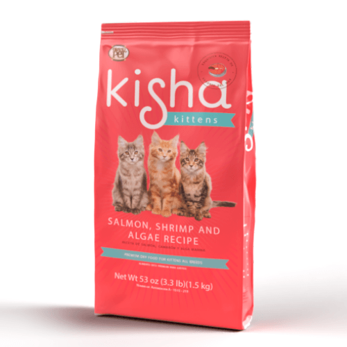 Grand Pet Kisha Alimento Seco Kittens para Gatito, 1.5 kg
