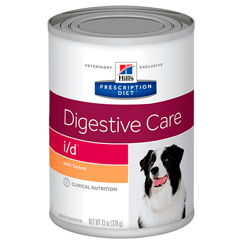 Hill's Prescription Diet i/d Alimento Húmedo Gastrointestinal para Perro Adulto Receta Pavo, 370 g
