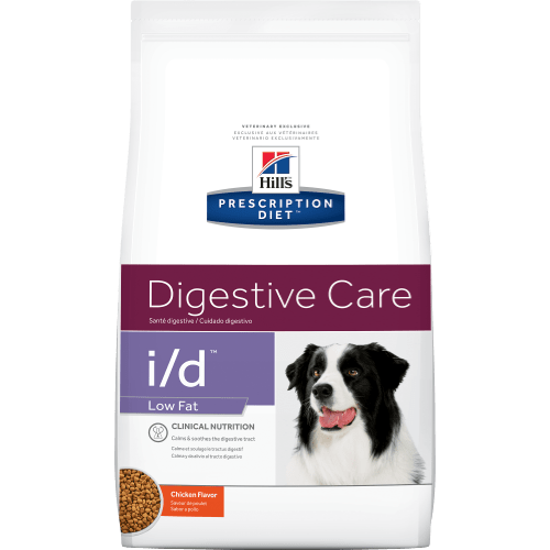 Hill's Prescription Diet i/d Alimento Seco Gastrointestinal Bajo en Grasa para Perro Adulto, 3.9 kg