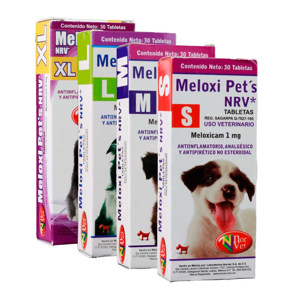 Norvet Meloxi Pets para Perro/Gato, 30 tabletas