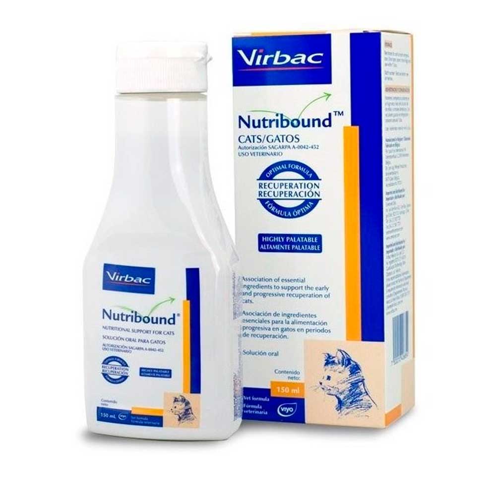 Virbac Nutribound Suplemento Alimenticio para Gato, 150 ml
