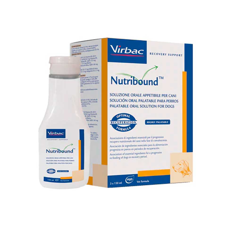 Virbac Suplemento Alimenticio Nutribound para Perro, 150 ml